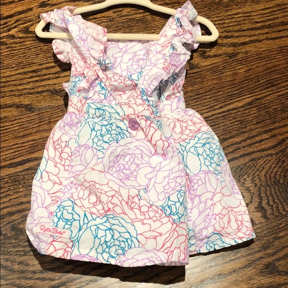 Ruffle Butts Floral Sun Dress - Picture 3 of 5